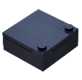 Sleek Engine Cover - Black