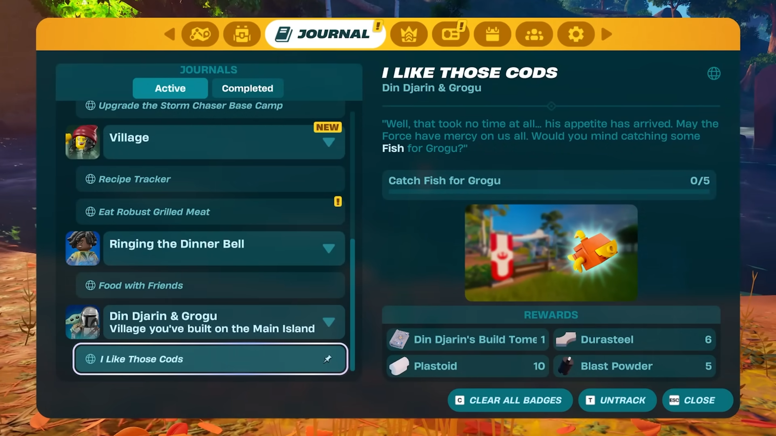 Journal #2: Star Wars Free Rewards