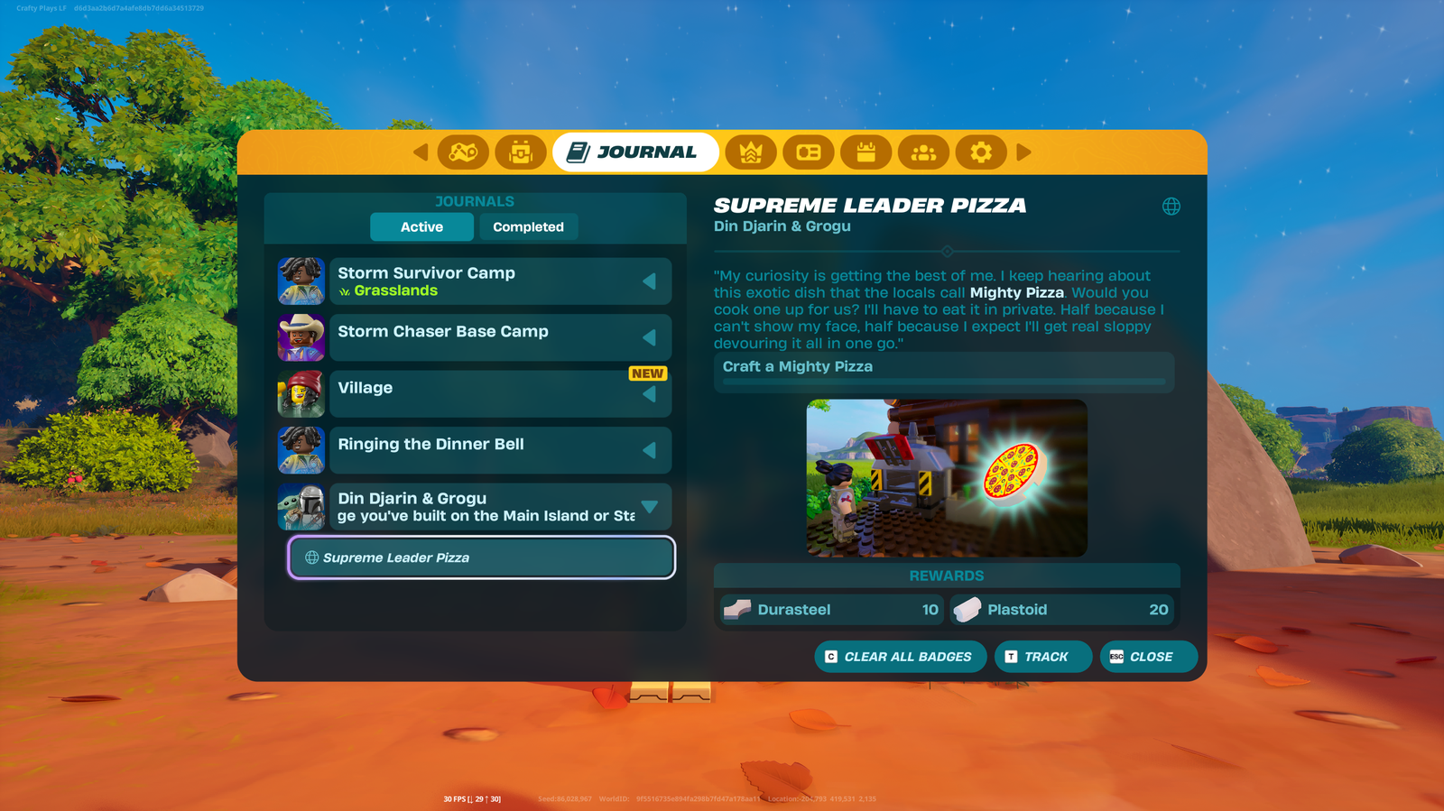 Journal #9: Craft a Mighty Pizza