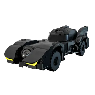 Batmobile, rear
